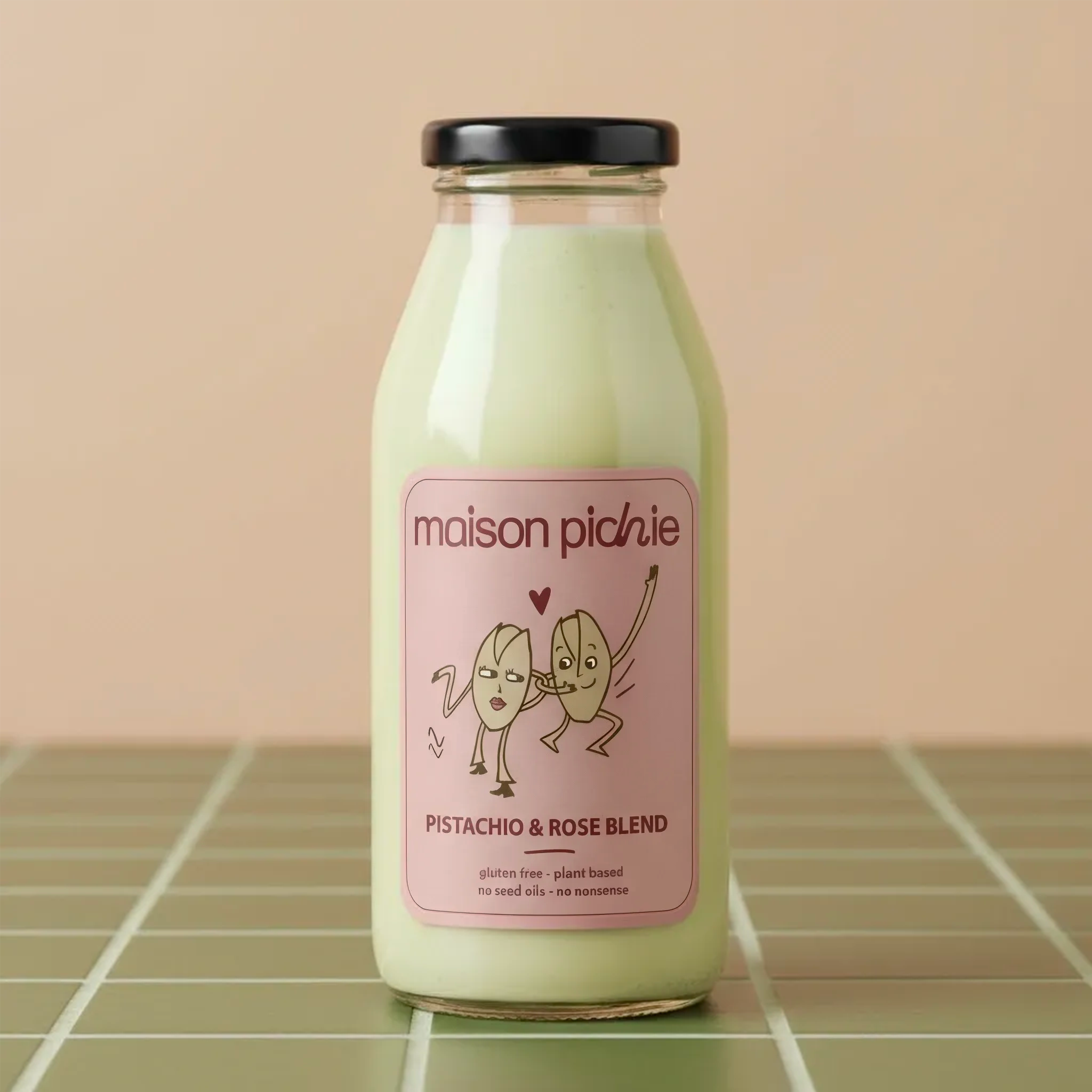 pistachio & rose blend